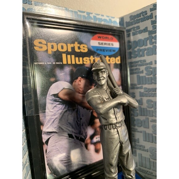 Roger Maris 1998 Sports Illustrated Collection Fine Pewter LE #229/9998 NIB - Picture 4 of 16